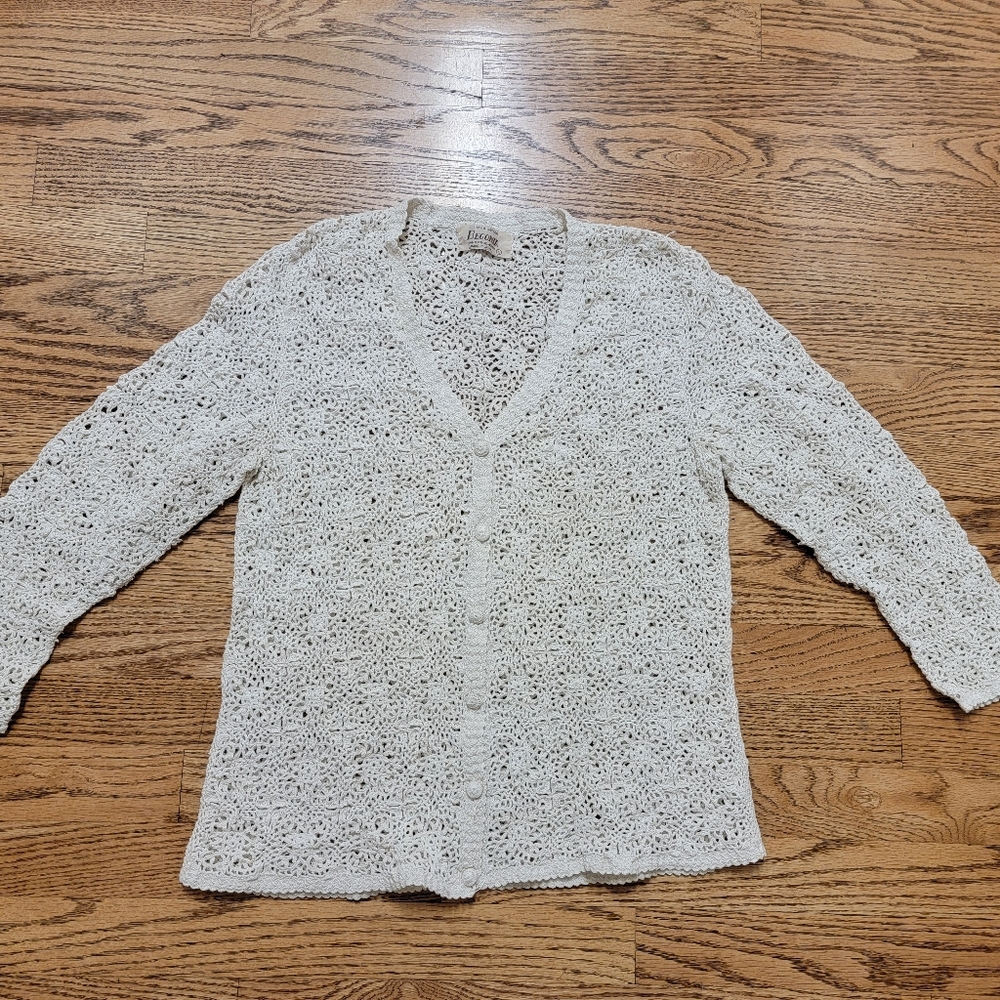 Begonia Vintage Lace Sweater